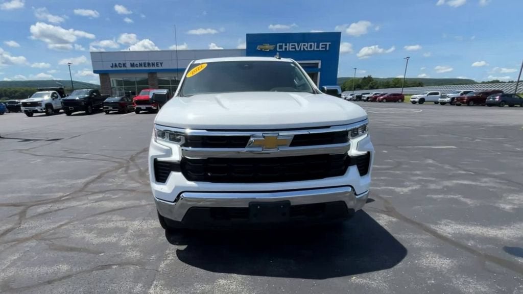 2022 Chevrolet Silverado 1500 — rear three-quarter view